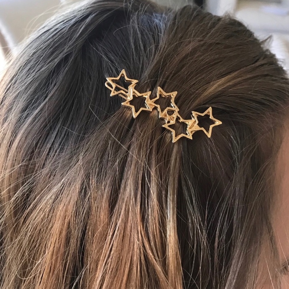 Glamorous Min Stars Hair Clip